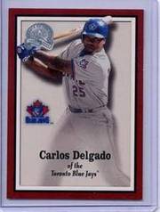 Carlos Delgado 2000 Fleer Greats of the Game Magazine Card