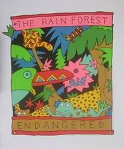 The Rain Forest Endangered Species,  Original Silkscreen 