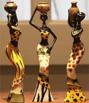 African hand made crafts and jewelry