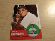 1963 Topps  #65 Elston Howard New York Yankees