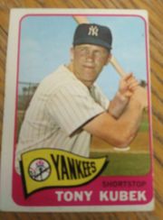 1965 Topps #65 TONY KUBEK New York Yankees