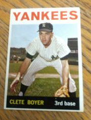 1964 Topps #69 Clete Boyer New York Yankees