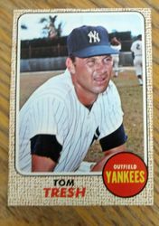 1968 Topps # 69 Tom Tresh New York Yankees